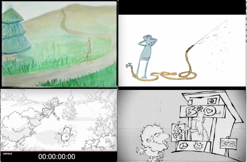 Animationen / Zeichentrick verschiedene Vertonungen