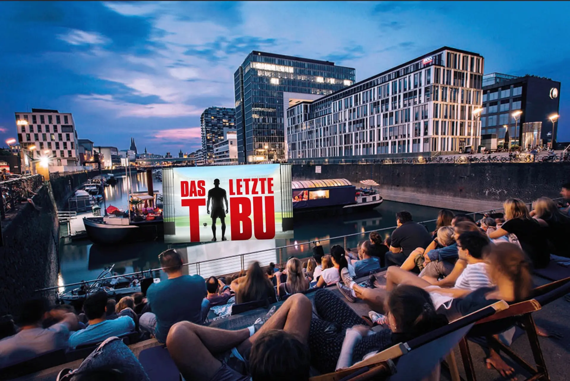 KINO OPEN AIR ZEIGT “DAS LETZTE TABU”, Mo. 10.6.24 // Abends // Rheinauhafen „Kölner Stadt-Anzeiger“ und „Express“ laden zum Kino-Abend.